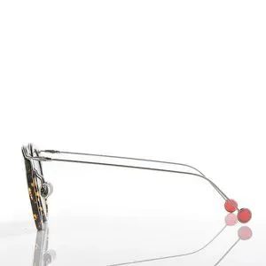 Dior Blossom Women\'s Spotted Havana Oversize Round Sunglasses 00M7 85 - Italy Dior | Accessories | Dior Blossom Womens Spotted Havana  main image 4